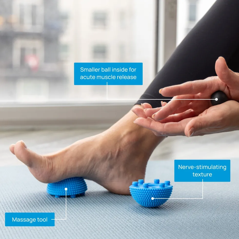 Naboso Neuro Ball - Massage Bal - Blauw