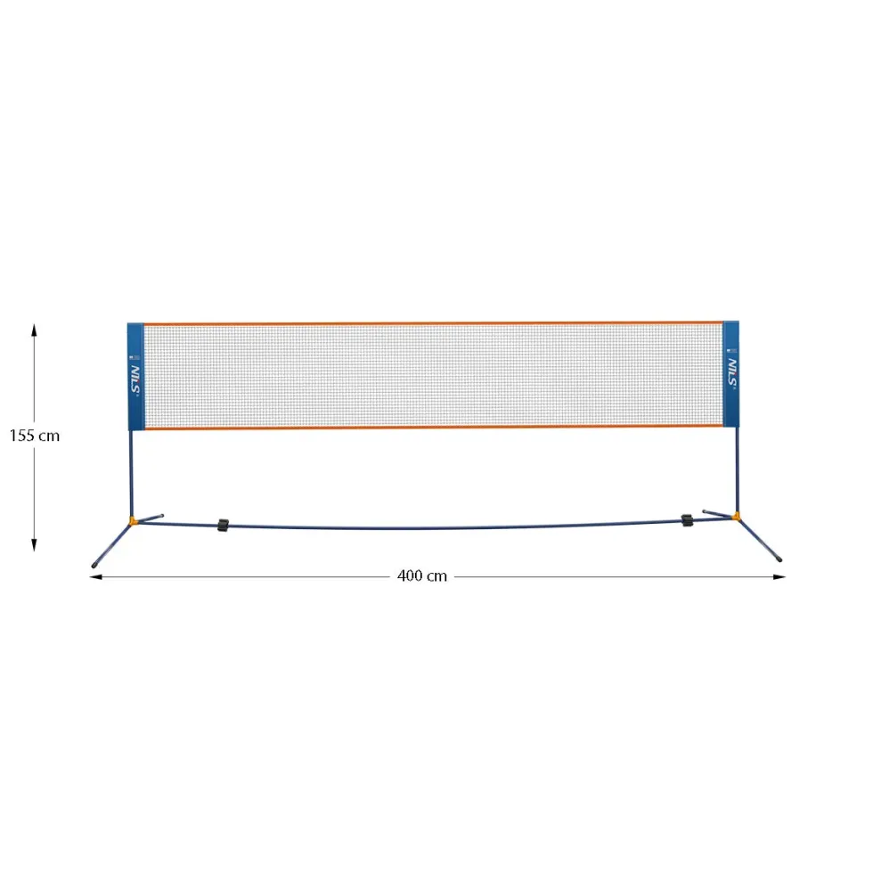 NILS Badmintonnet 400 cm - Full Cover