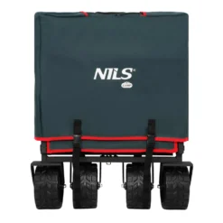 NILS Camp Opvouwbare Bolderkar - Antraciet - 160L