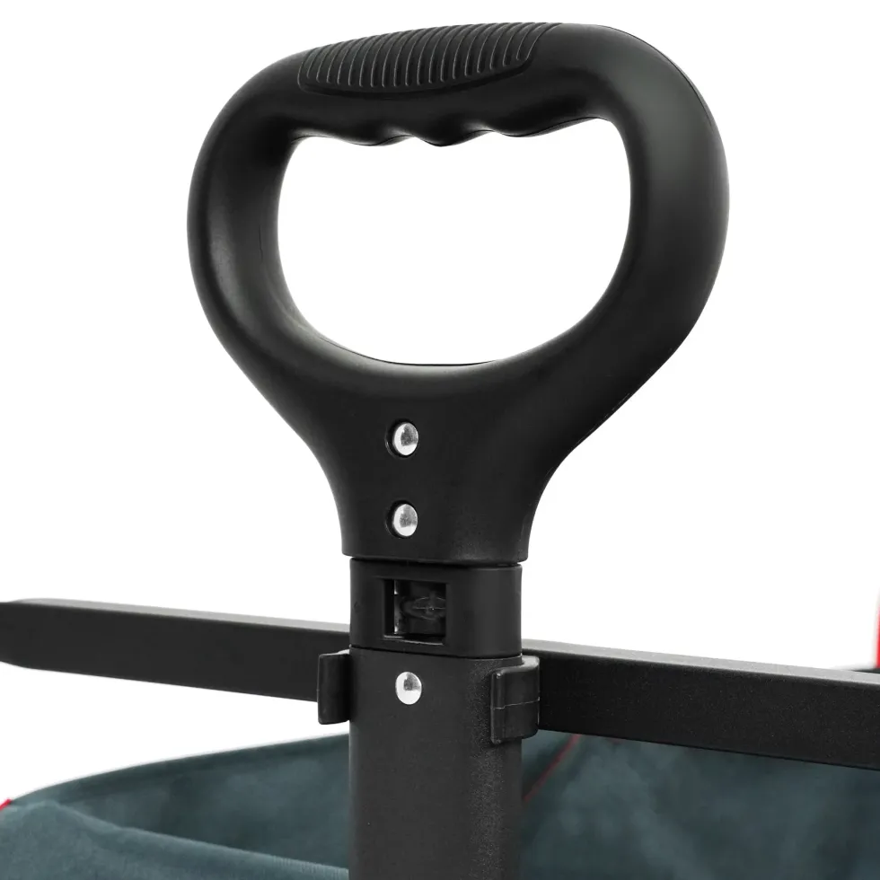 NILS Camp Opvouwbare Bolderkar - Antraciet - 160L