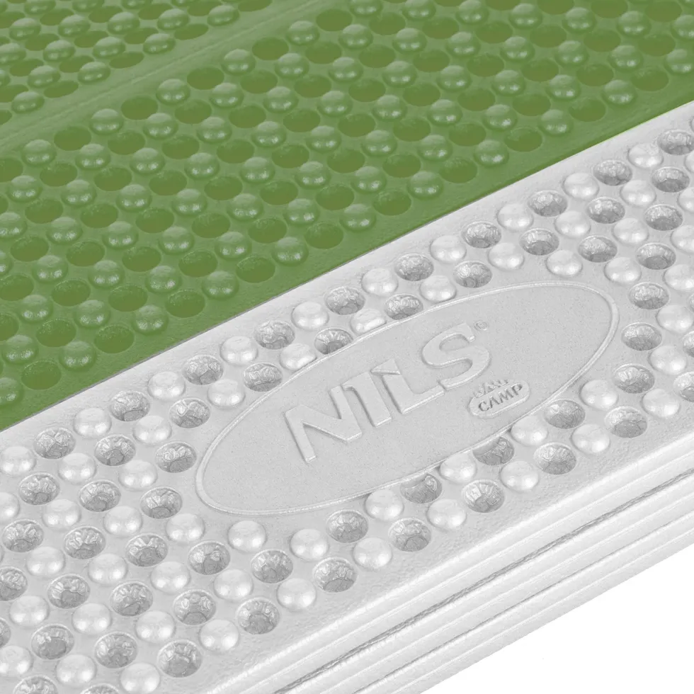 NILS Camp Opvouwbare Slaapmat met Aluminium Rand - Groen - 195 cm