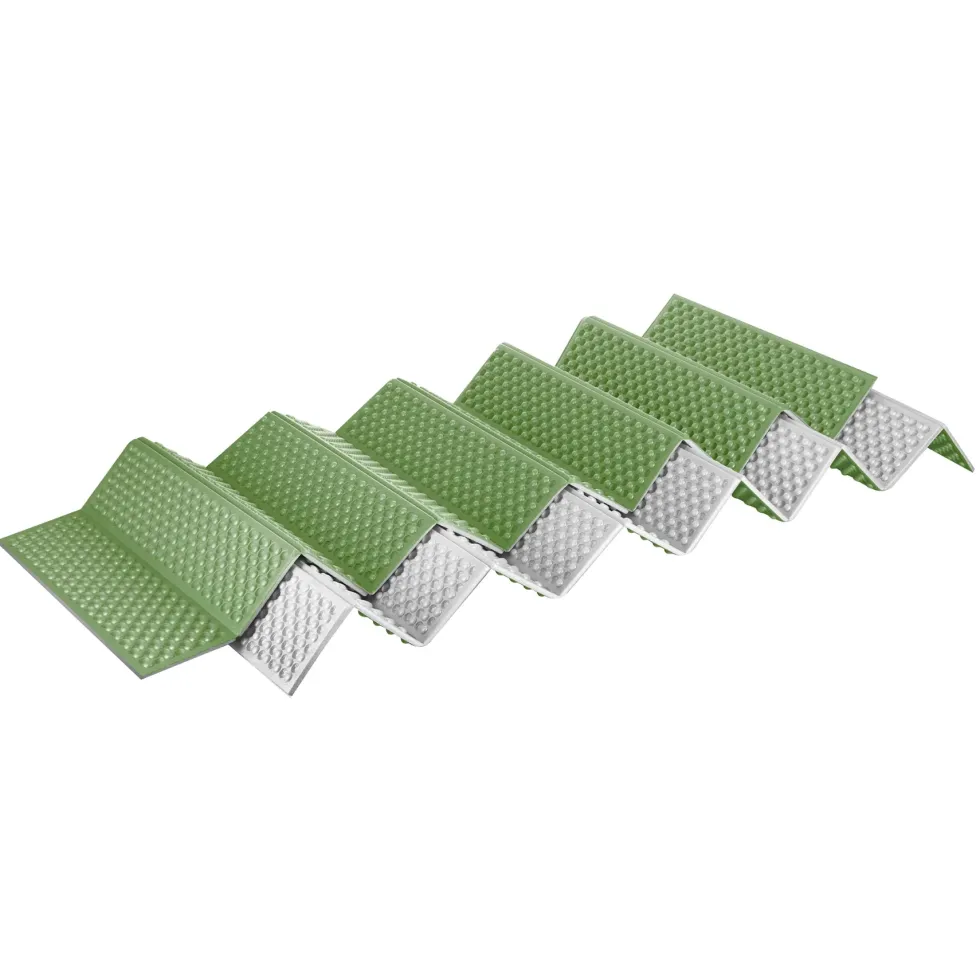 NILS Camp Opvouwbare Slaapmat met Aluminium Rand - Groen - 195 cm