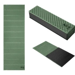 NILS Camp Opvouwbare Slaapmat - Groen - 182 cm