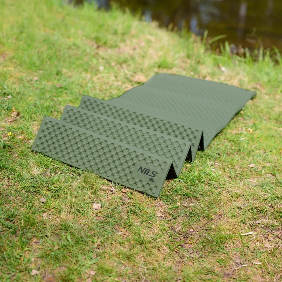 NILS Camp Opvouwbare Slaapmat - Groen - 182 cm