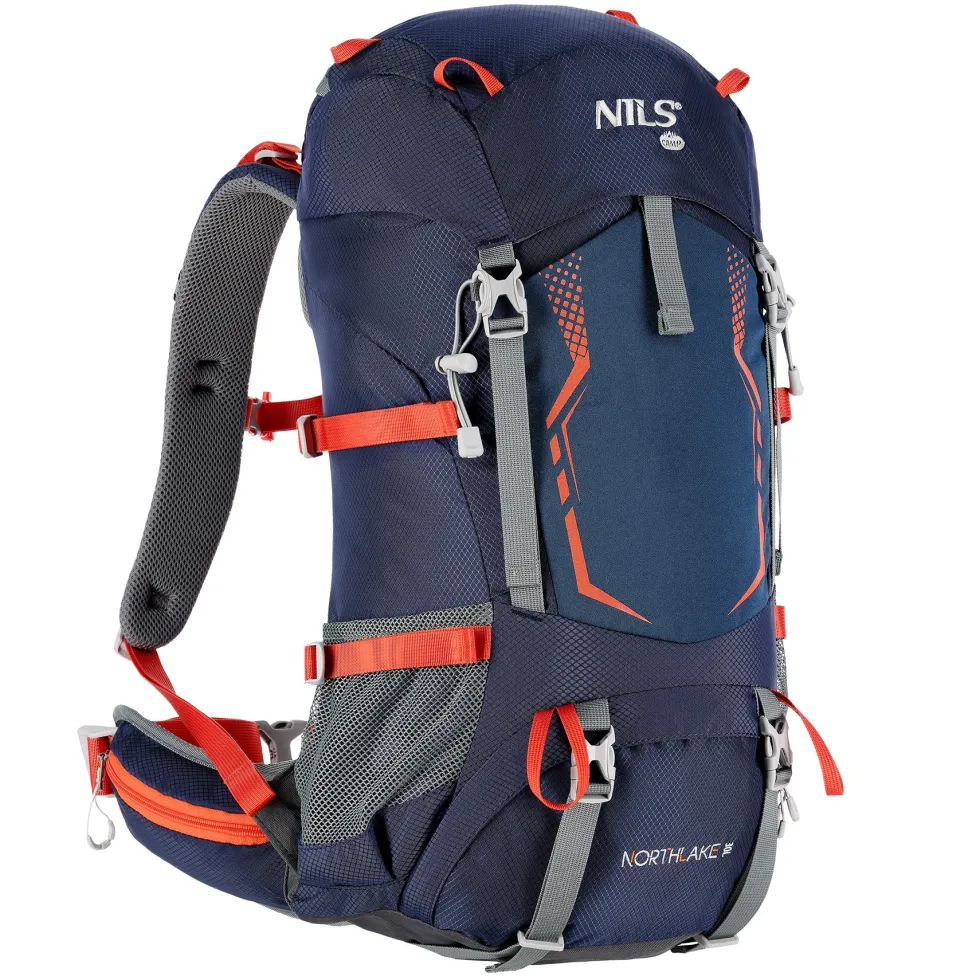 NILS Camp Rugzak Northlake - Donkerblauw - 30L + 10L