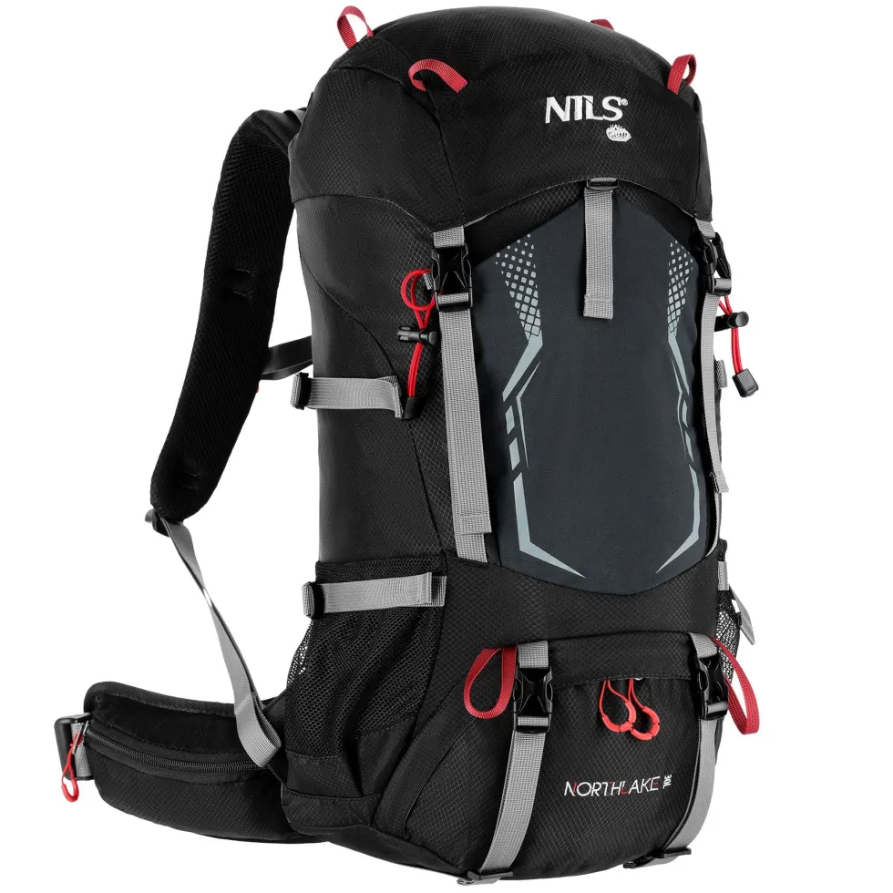 NILS Camp Rugzak Northlake - Zwart - 30L + 10L