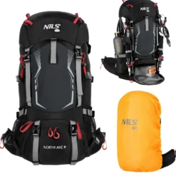 NILS Camp Rugzak Northlake - Zwart - 30L + 10L