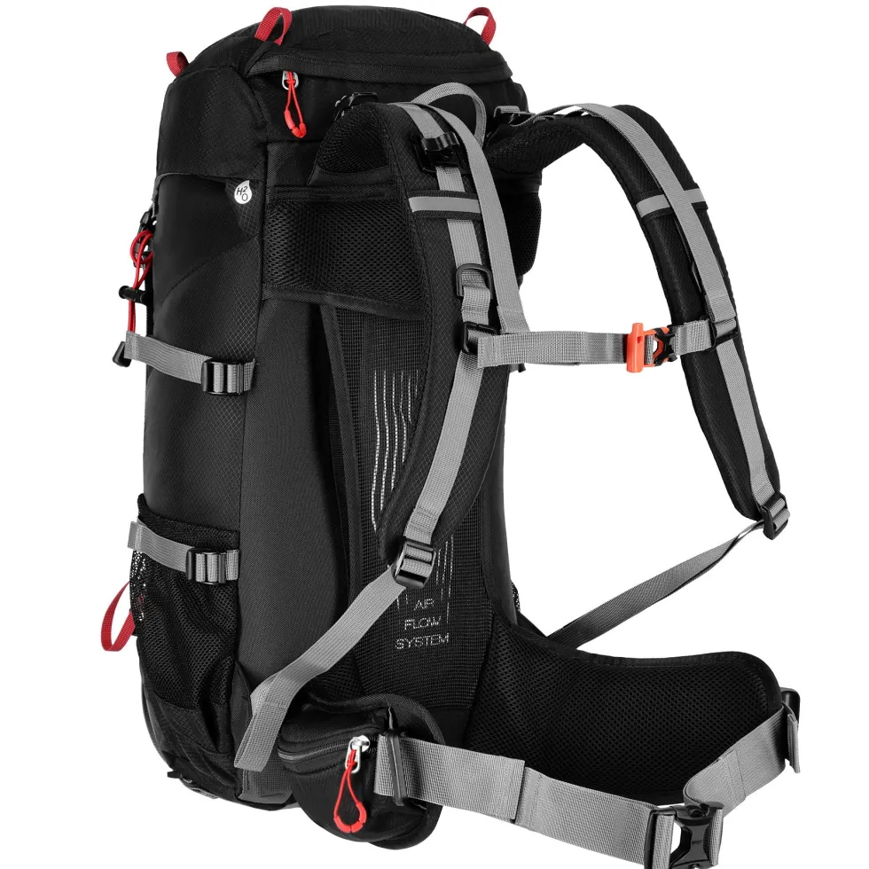 NILS Camp Rugzak Northlake - Zwart - 30L + 10L