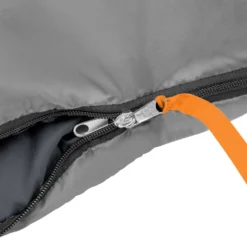 NILS Camp Slaapzak - Antraciet/Oranje - Maat L