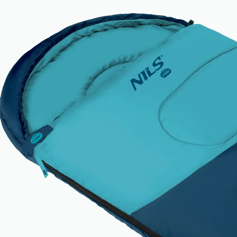 NILS Camp Slaapzak - Blauw/Lichtblauw - Maat L