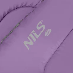 NILS Camp Slaapzak - Grijs/Paars - Maat M