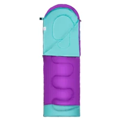NILS Camp Slaapzak - Paars/Turquoise - Maat M