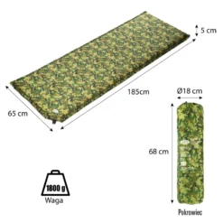 NILS Camp Zelfopblazende Slaapmat - Camo