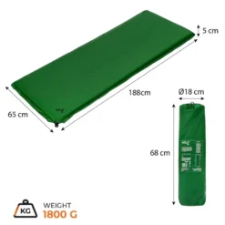NILS Camp Zelfopblazende Slaapmat - Groen