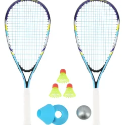 NILS Crossminton Set - Complete Set - Blauw