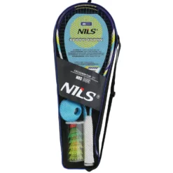 NILS Crossminton Set - Complete Set - Blauw