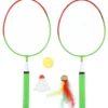 NILS Junior Badminton Set - 2 Rackets en Shuttles