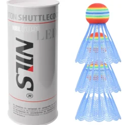 NILS Nylon Shuttles met LED - Lichtblauw - 3 Stuks