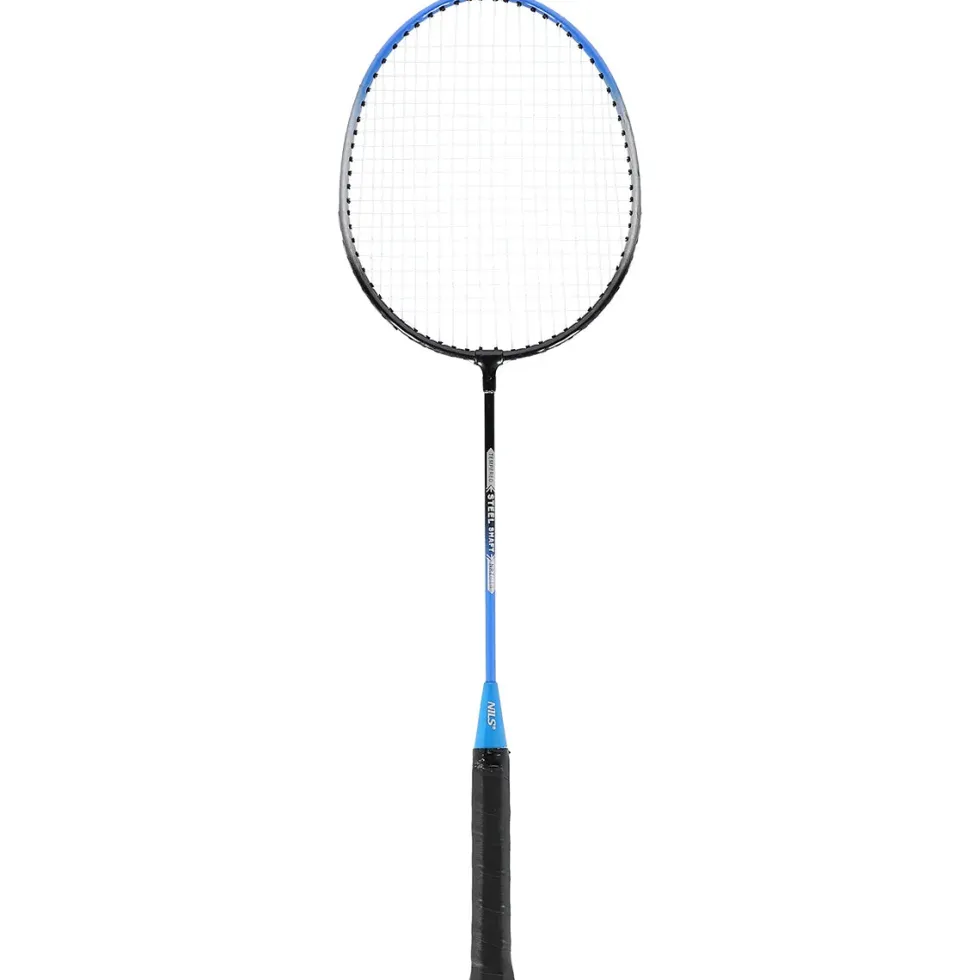 NILS Steeltec Badmintonset - Complete Set - Blauw/Zwart