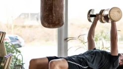 Nohrd Dumbbellset van 36 - Incl. Opbergrek - Walnoot
