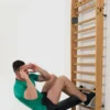 Nohrd WallBar Schuine Trainingsbank voor Wallbar - Zwart Leer - Tweedekans