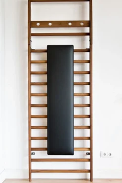 Nohrd WallBar Schuine Trainingsbank voor Wallbar - Zwart Leer
