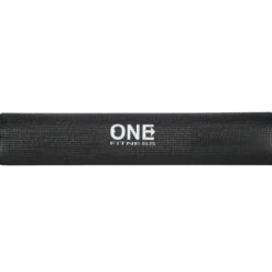 One Fitness Yogamat - Zwart - 6 mm