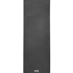 One Fitness Yogamat - Zwart - 6 mm