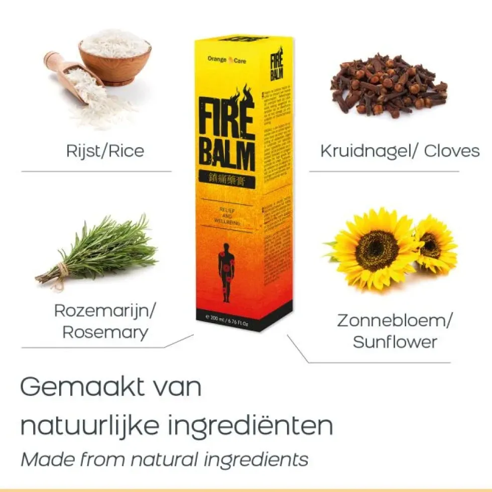 Orange Care FireBalm Warmtecrème