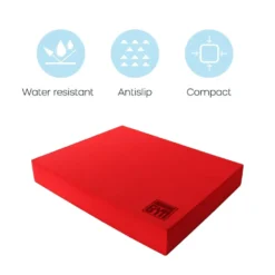 Orange Gym Balance Pad - Fiery Red/Rood