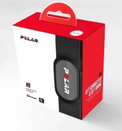 Polar H9 Hartslagsensor - Borstband - Zwart
