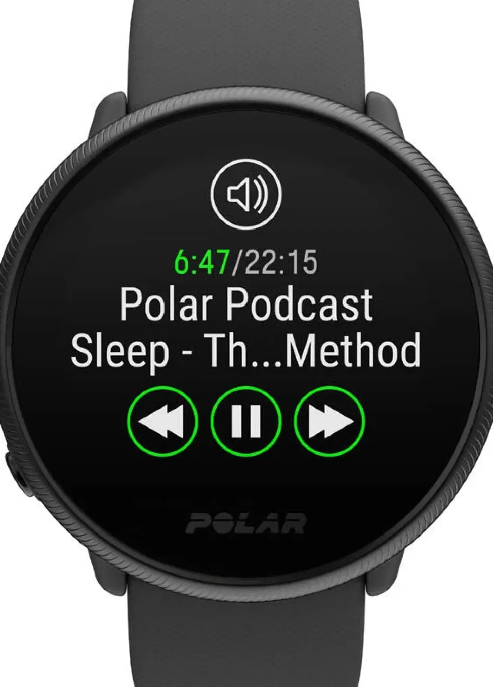 Polar Ignite 2 Sporthorloge - Zwart / Parel