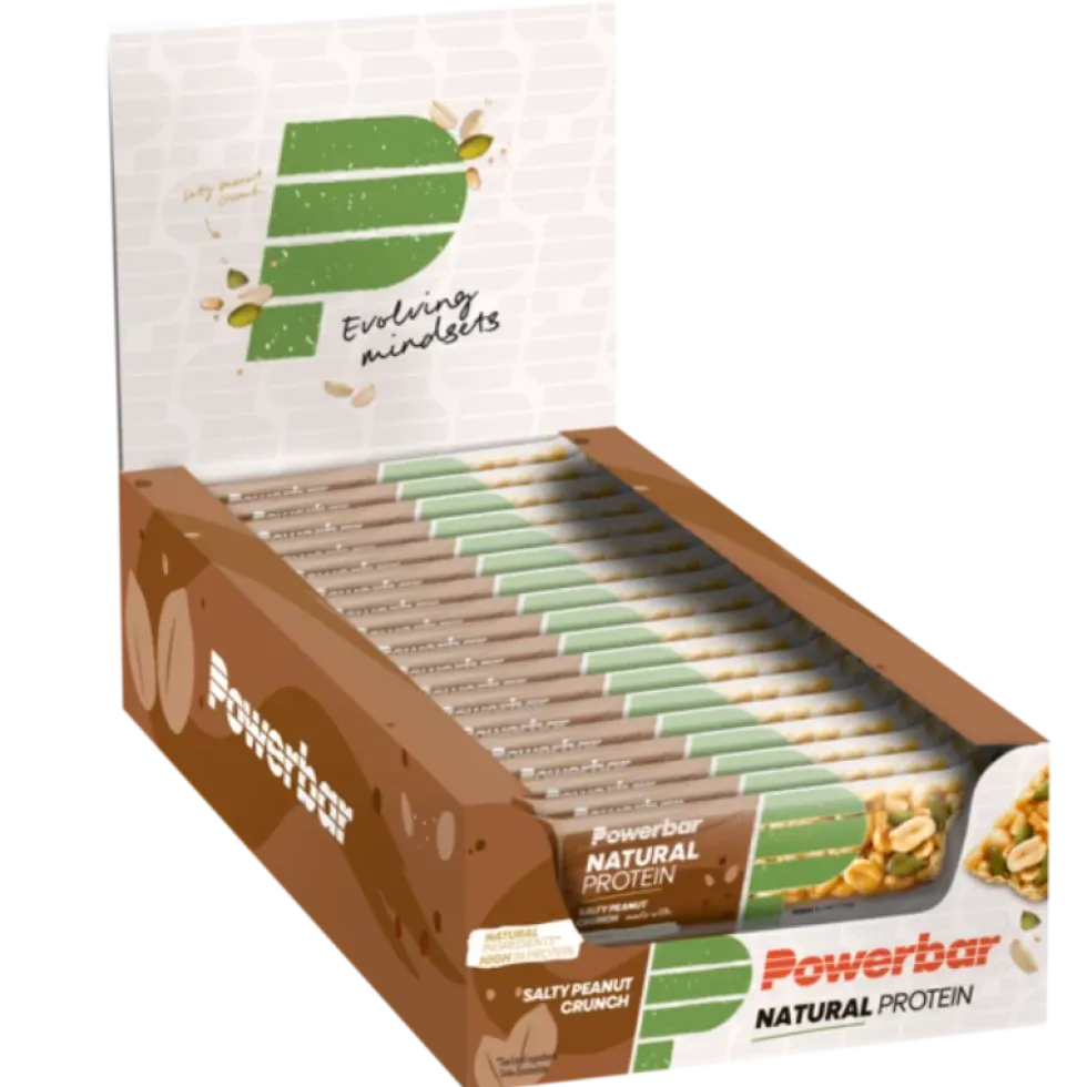 Powerbar Natural Protein Bar - 18 x 40 gr - Salty Peanut Crunch
