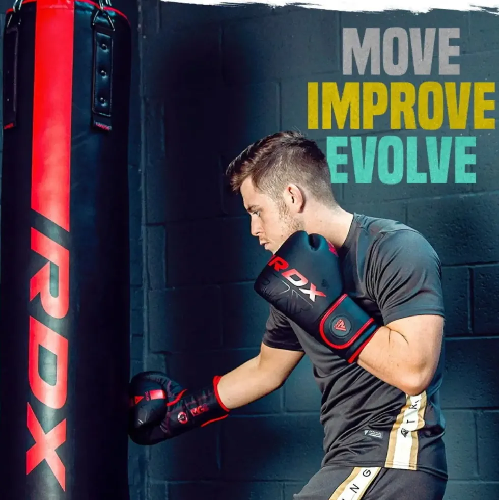 RDX Sports F6 Kara Bokshandschoenen - Zwart