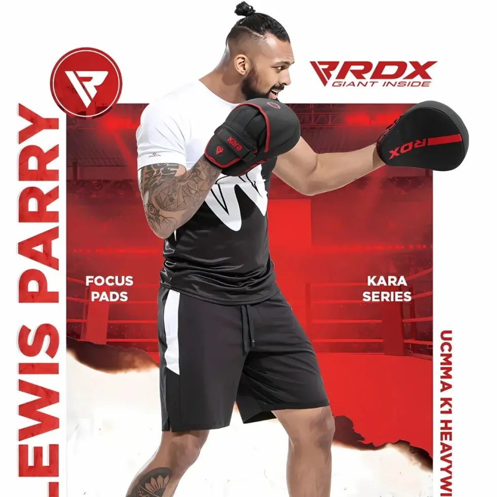RDX Sports F6 Kara Focus Pads - Zwart