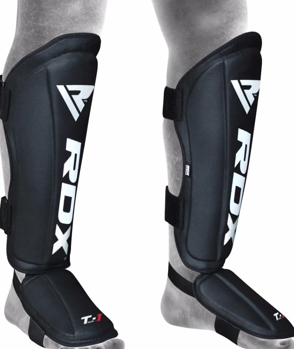 RDX Sports Scheenbeschermers Shin Instep King - Zwart