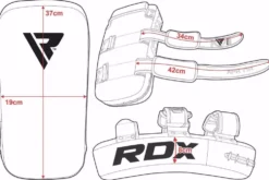 RDX Sports Stootkussen - Thai Kick Pad - Rood