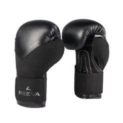 Reeva Bokshandschoenen - Leer - Zwart