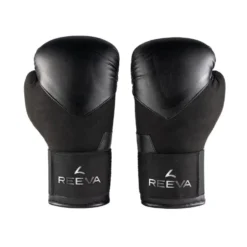 Reeva Bokshandschoenen - Leer - Zwart