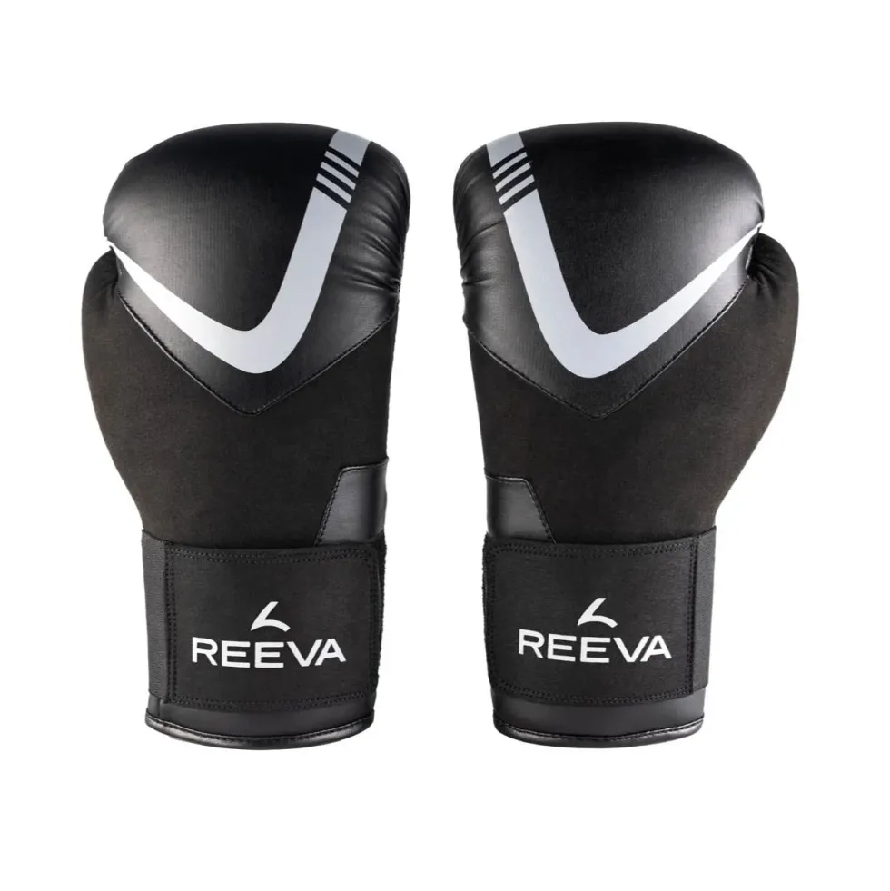 Reeva Bokshandschoenen - Leer - Zilver