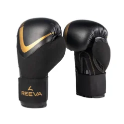 Reeva Bokshandschoenen - Leer - Goud