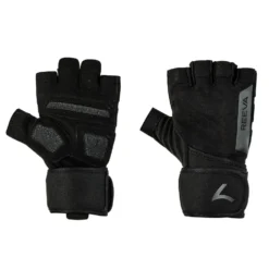 Reeva Fitness Handschoenen met Wrist Wrap - Zwart