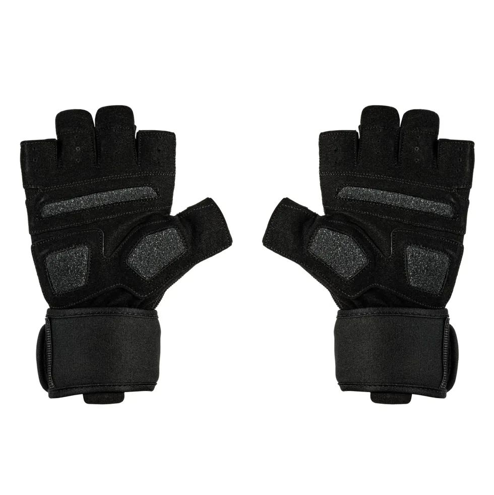 Reeva Fitness Handschoenen met Wrist Wrap - Zwart