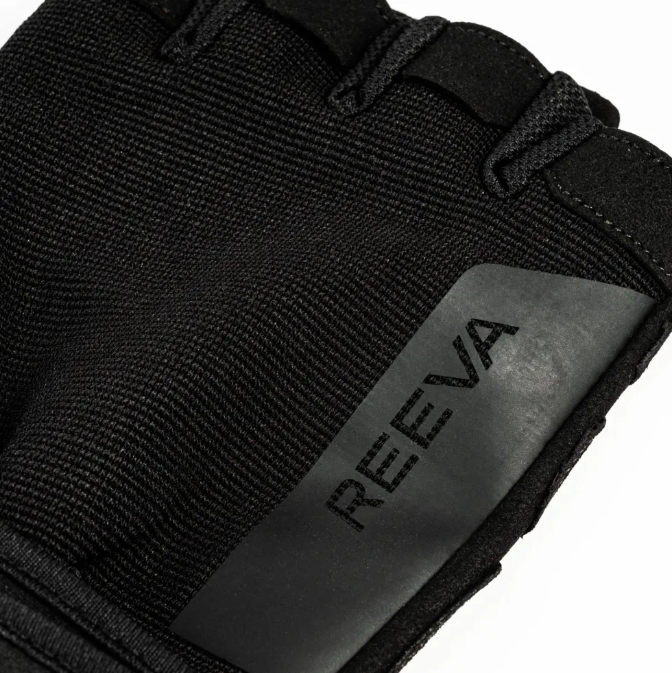 Reeva Fitness Handschoenen met Wrist Wrap - Zwart