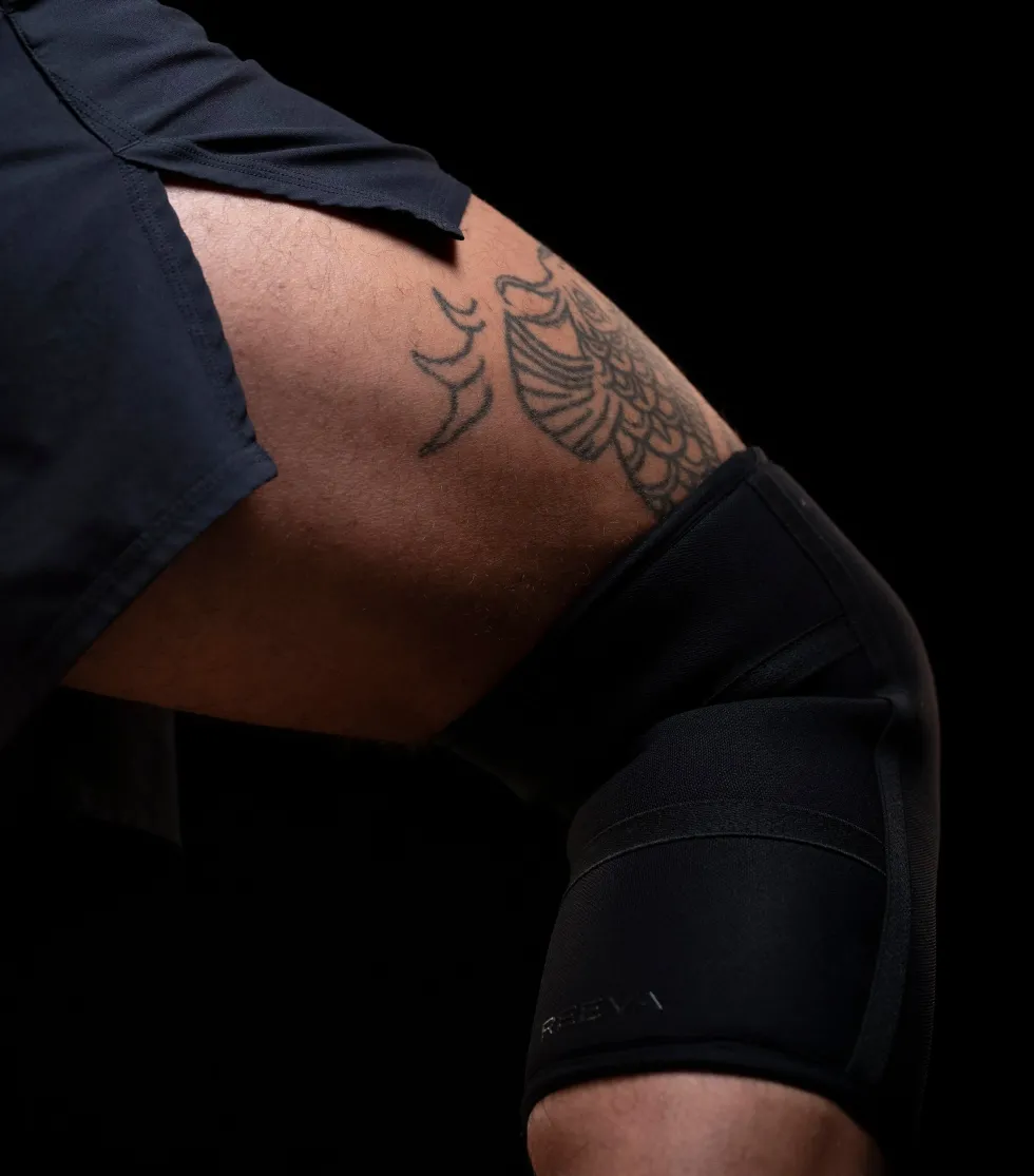 Reeva Powerlifting Knee Sleeves - Knie Bandages - 7 mm - Rigid