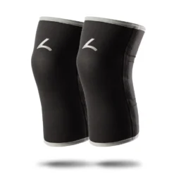 Reeva Powerlifting Knee Sleeves - Knie Bandages - 7 mm - Grijs