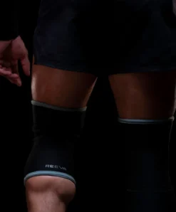Reeva Powerlifting Knee Sleeves - Knie Bandages - 7 mm - Grijs