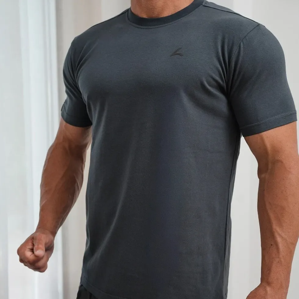 Reeva Premium Active Tee - Sport T-shirt - Grijs