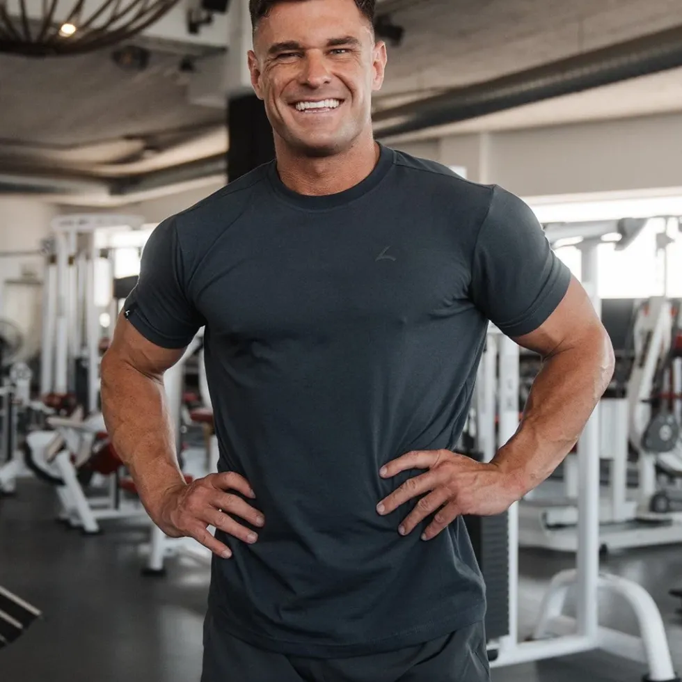 Reeva Premium Active Tee - Sport T-shirt - Grijs