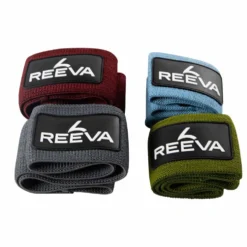 Reeva Resistance Bands - Weerstandsbanden - 4 stuks - Rood/Blauw/Grijs/Groen